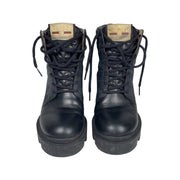 Gucci - Women's Black GG Ankle Boot