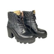 Gucci - Women's Black GG Ankle Boot