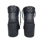 Gucci - Women's Black GG Ankle Boot