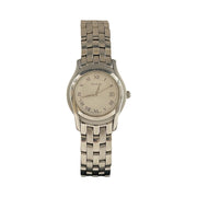 Gucci - Womens White Roman Dial 5500L Quartz SS Watch