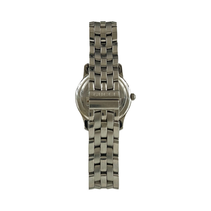 Gucci - Womens White Roman Dial 5500L Quartz SS Watch