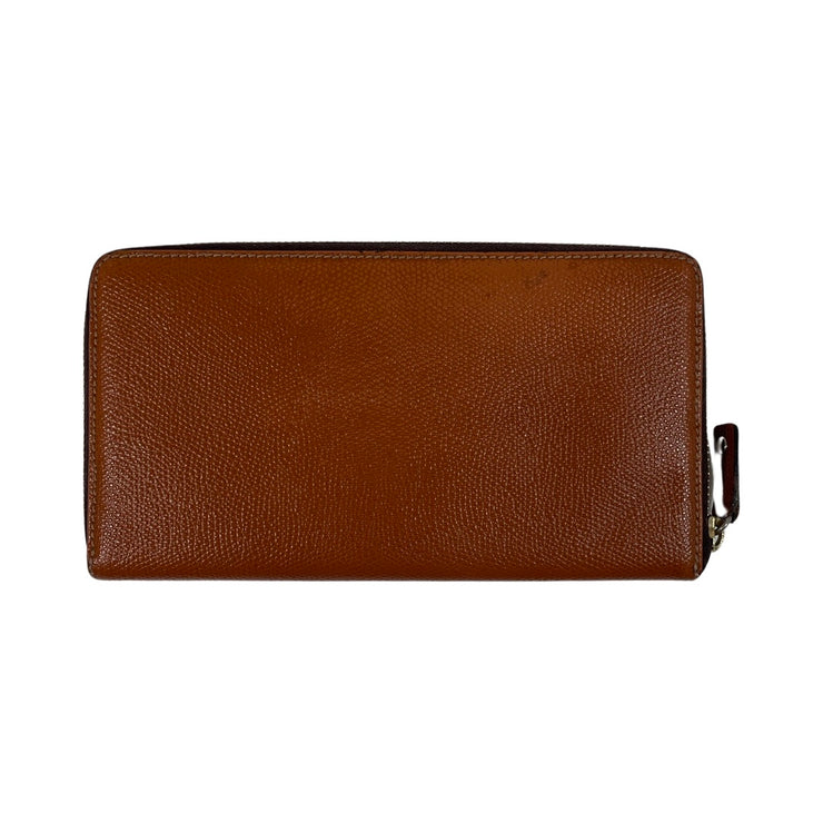 Loewe - Caramel Leather Anagram Long Zip Wallet