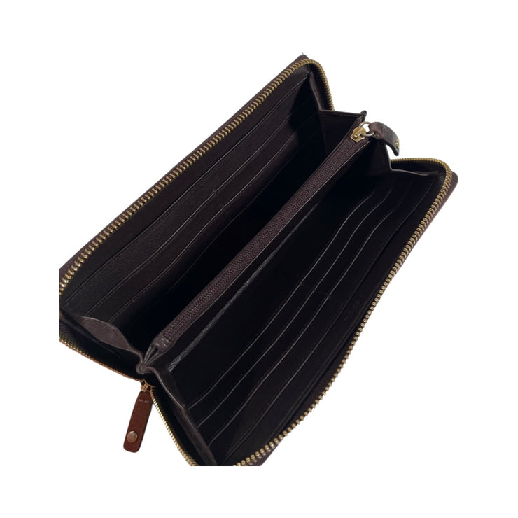 Loewe - Caramel Leather Anagram Long Zip Wallet
