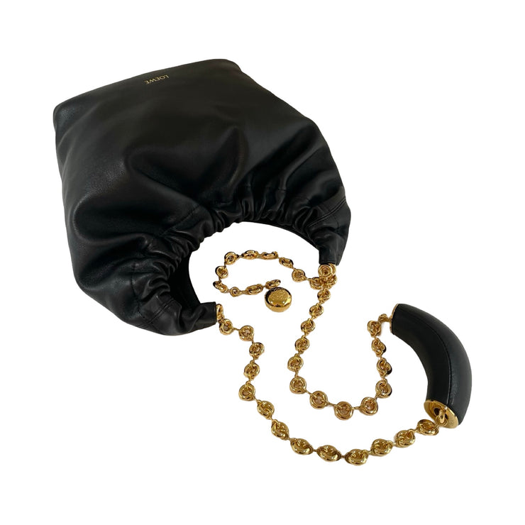 Loewe - Small Squeeze Bag In Black Mellow Nappa Lambskin
