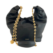 Loewe - Small Squeeze Bag In Black Mellow Nappa Lambskin
