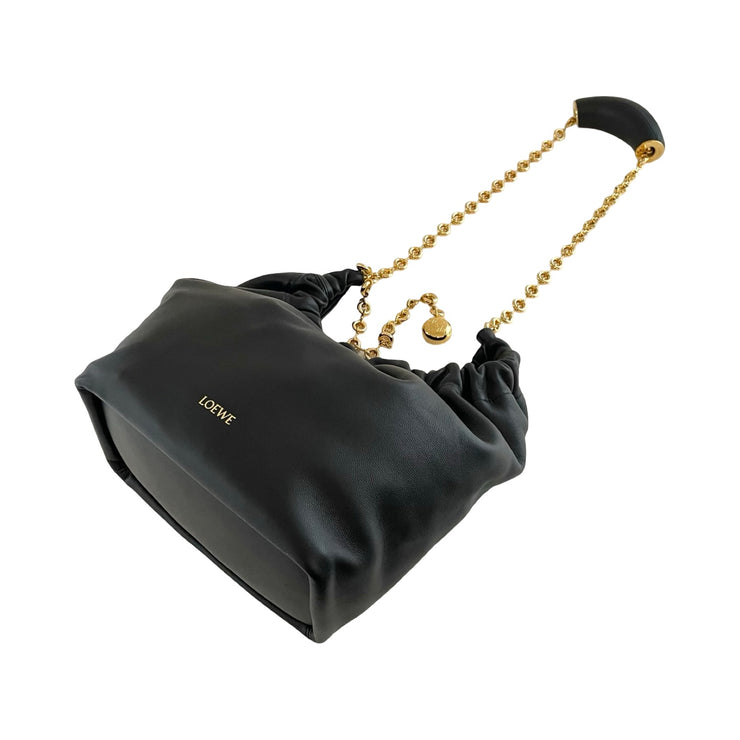 Loewe - Small Squeeze Bag In Black Mellow Nappa Lambskin