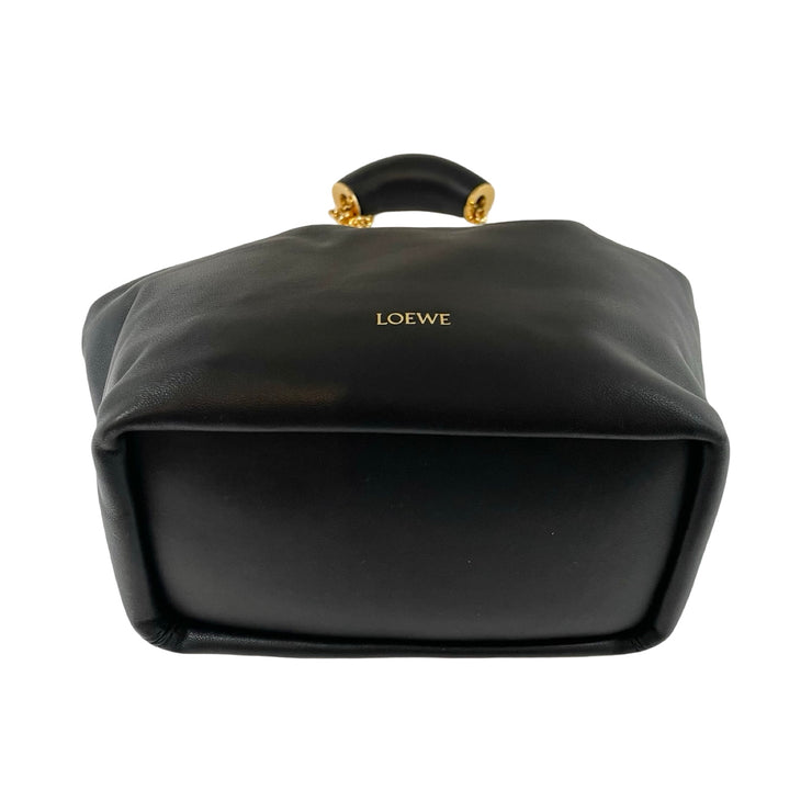 Loewe - Small Squeeze Bag In Black Mellow Nappa Lambskin
