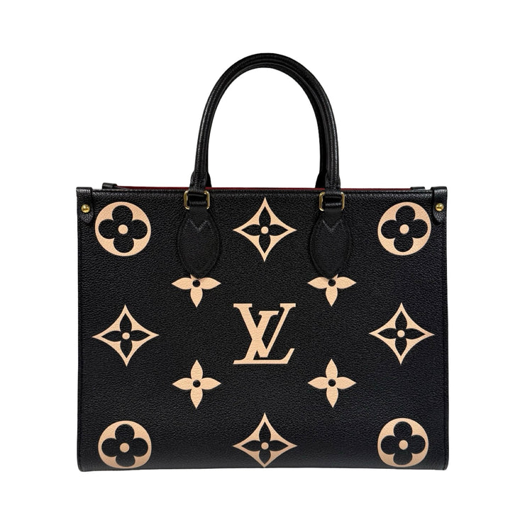 Louis Vuitton - Bicolor Giant Monogram Empreinte OnTheGo MM