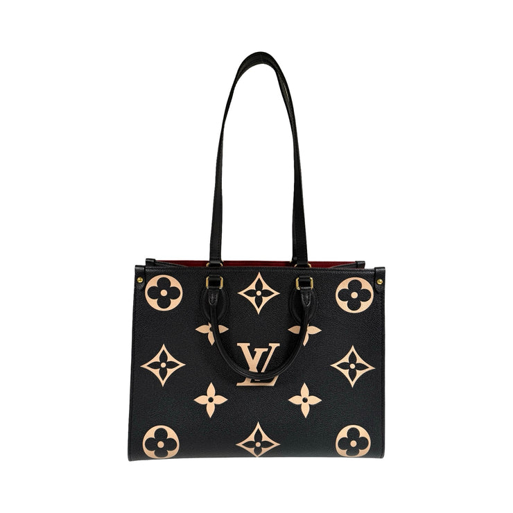 Louis Vuitton - Bicolor Giant Monogram Empreinte OnTheGo MM