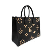 Louis Vuitton - Bicolor Giant Monogram Empreinte OnTheGo MM