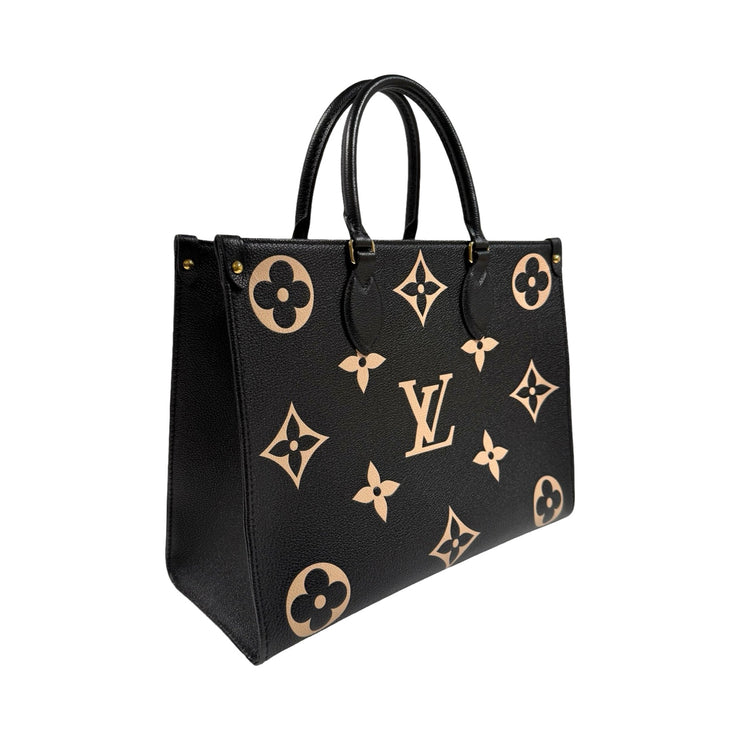 Louis Vuitton - Bicolor Giant Monogram Empreinte OnTheGo MM