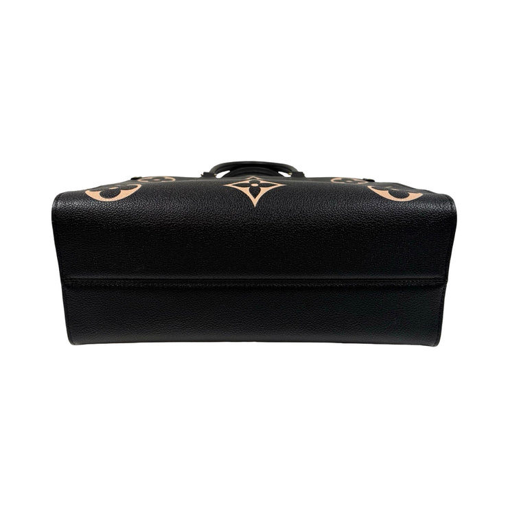 Louis Vuitton - Bicolor Giant Monogram Empreinte OnTheGo MM