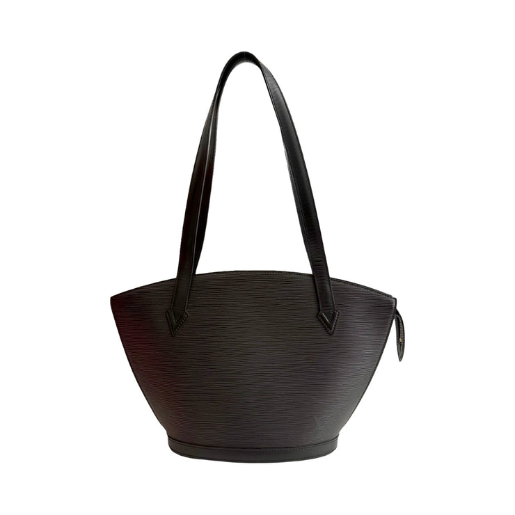 Louis Vuitton - Black Epi Leather Saint Jacques PM