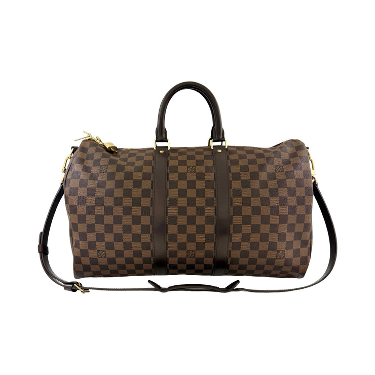Louis Vuitton - Damier Ebene Keepall Bandouliere 45
