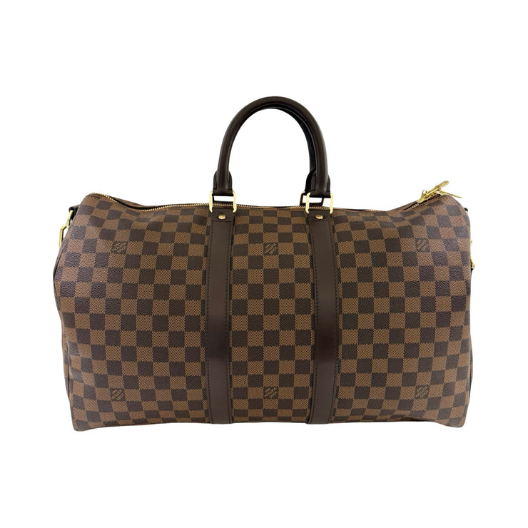 Louis Vuitton - Damier Ebene Keepall Bandouliere 45
