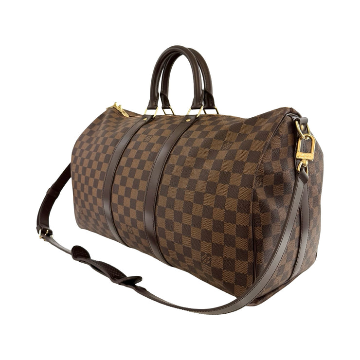Louis Vuitton - Damier Ebene Keepall Bandouliere 45