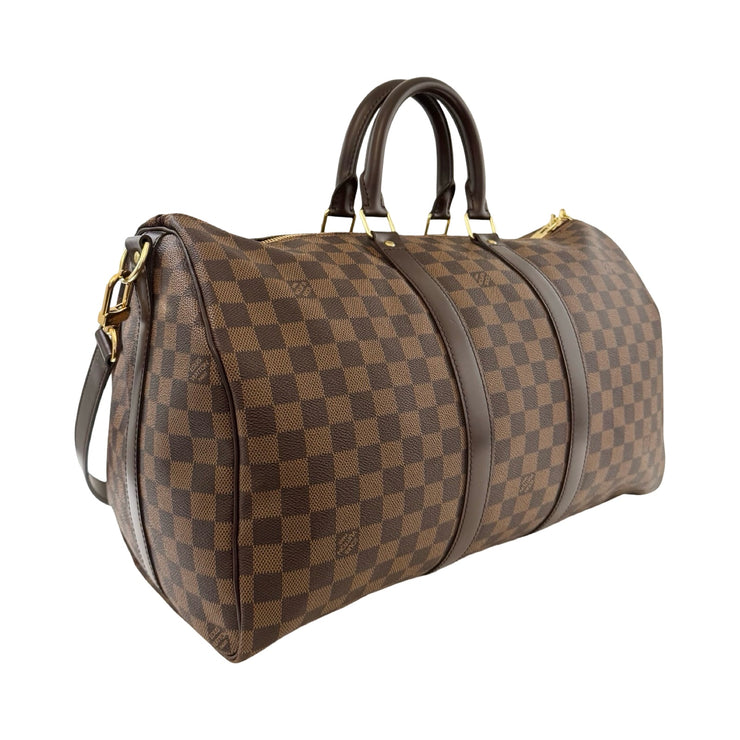 Louis Vuitton - Damier Ebene Keepall Bandouliere 45