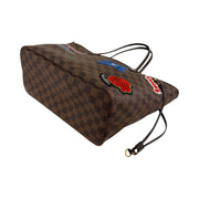 Louis Vuitton - Damier Ebene Limited Edition Patches Neverfull MM