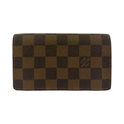 Louis Vuitton - Damier Ebene Porte Monnaie Billets Tresor Wallet