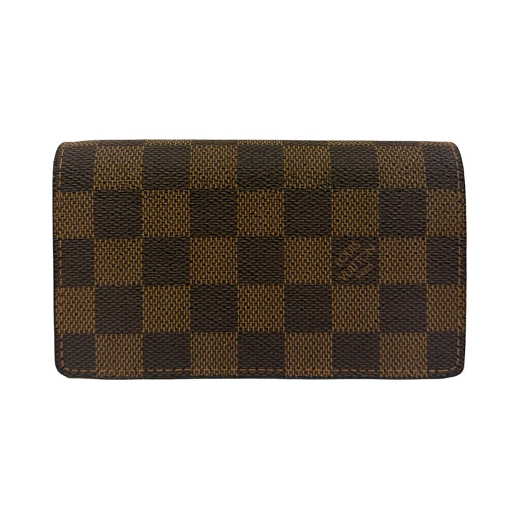 Louis Vuitton - Damier Ebene Porte Monnaie Billets Tresor Wallet