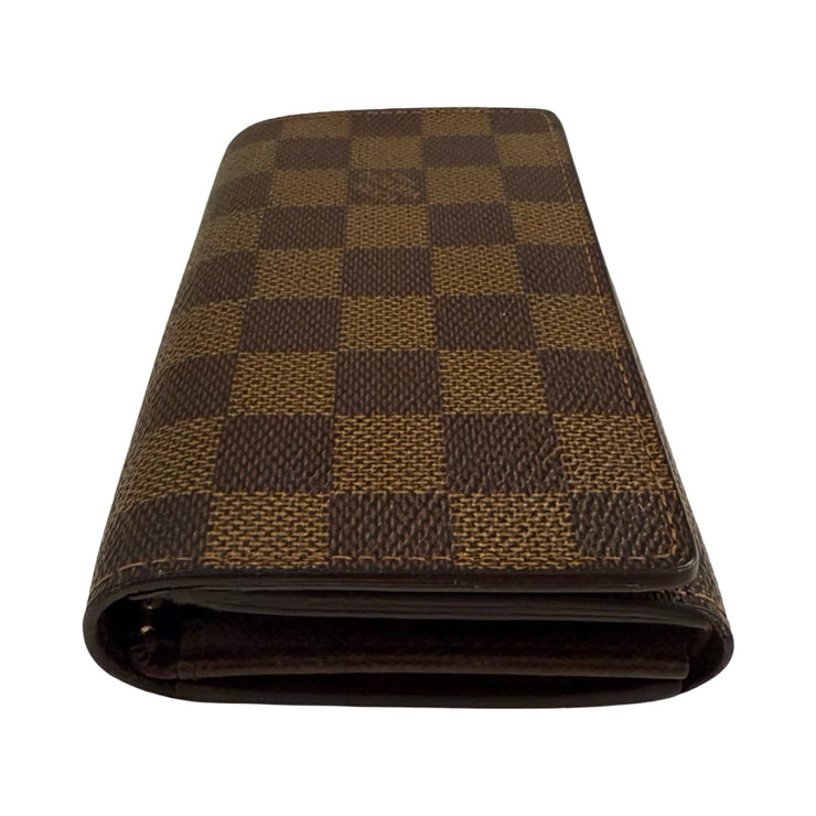 Louis Vuitton - Damier Ebene Porte Monnaie Billets Tresor Wallet