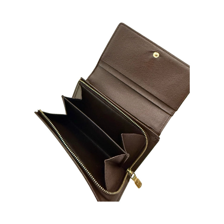 Louis Vuitton - Damier Ebene Porte Monnaie Billets Tresor Wallet