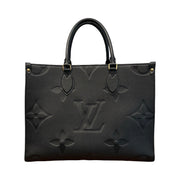 Louis Vuitton - LV Black Giant Monogram Empreinte Onthego MM