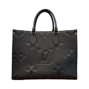 Louis Vuitton - LV Black Giant Monogram Empreinte Onthego MM