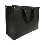 Louis Vuitton - LV Black Giant Monogram Empreinte Onthego MM