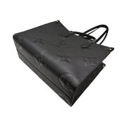Louis Vuitton - LV Black Giant Monogram Empreinte Onthego MM