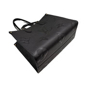 Louis Vuitton - LV Black Giant Monogram Empreinte Onthego MM