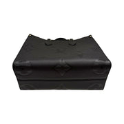 Louis Vuitton - LV Black Giant Monogram Empreinte Onthego MM