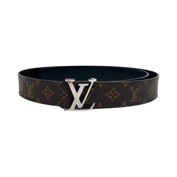 Louis Vuitton - LV Initiales 40mm Reversible Black Monogram Belt 120/48