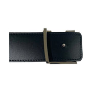 Louis Vuitton - LV Initiales 40mm Reversible Black Monogram Belt 120/48