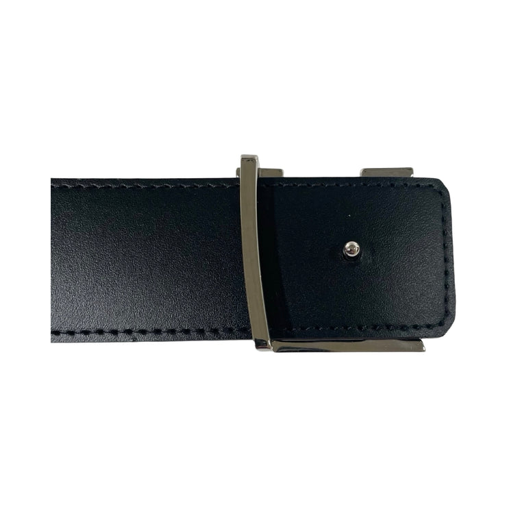 Louis Vuitton - LV Initiales 40mm Reversible Black Monogram Belt 120/48