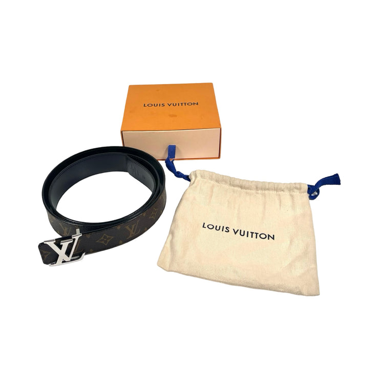 Louis Vuitton - LV Initiales 40mm Reversible Black Monogram Belt 120/48