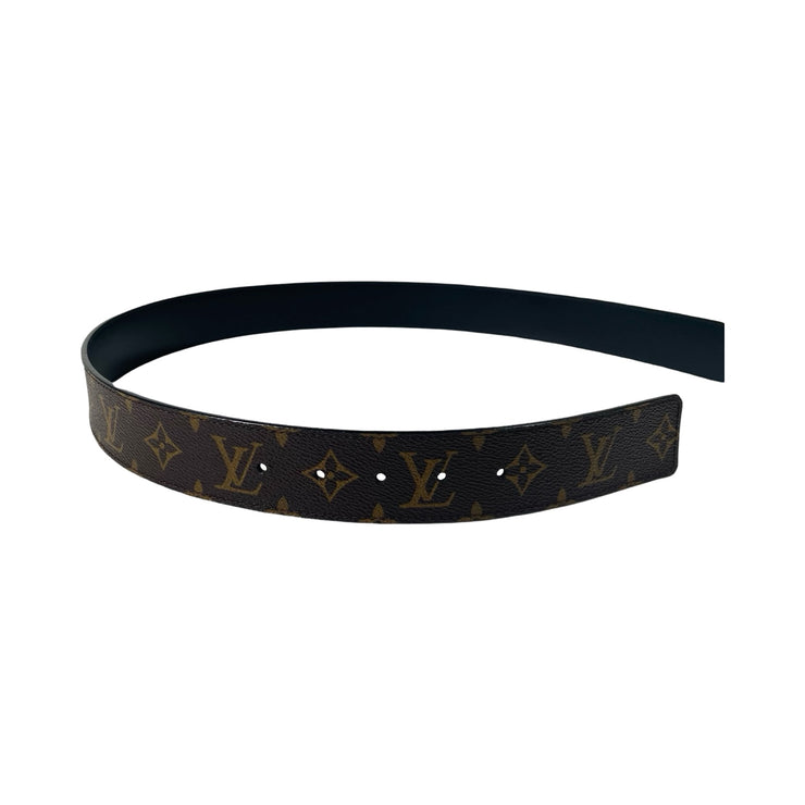 Louis Vuitton - LV Initiales 40mm Reversible Black Monogram Belt 120/48