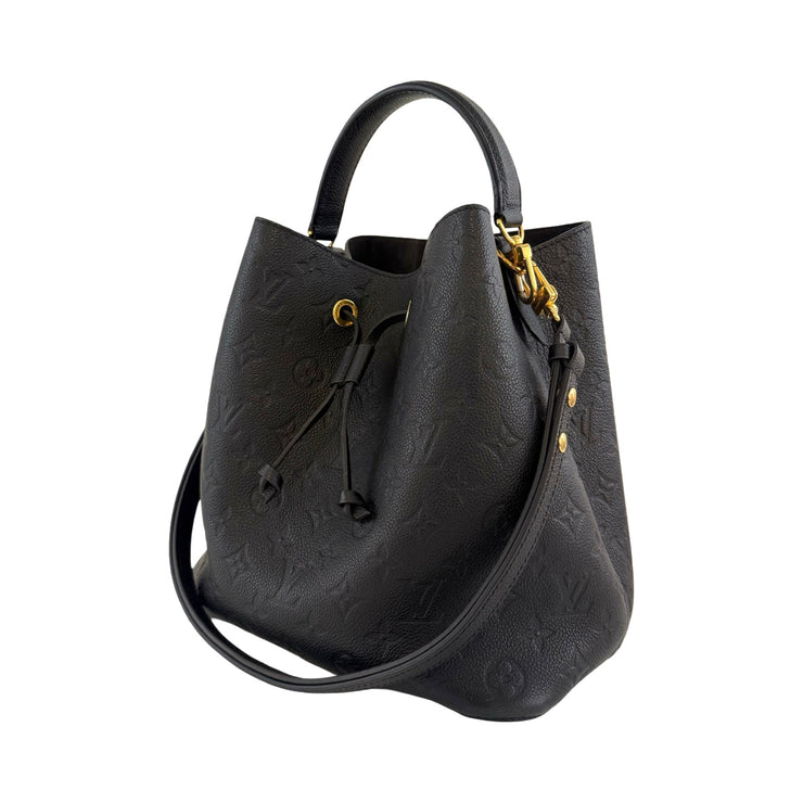Louis Vuitton - LV Monogram Black Empreinte NeoNoe MM