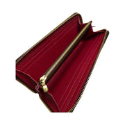 Louis Vuitton - LV Monogram Clemence Wallet Dark Fuchsia Interior