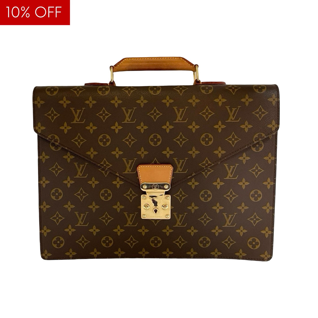 Louis Vuitton - Monogram Serviette Conseiller Briefcase – FOMO