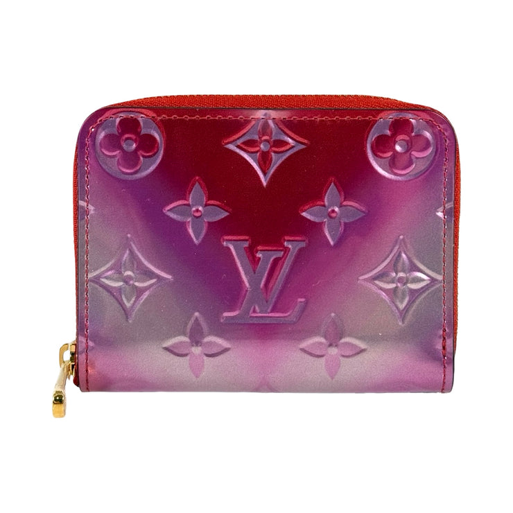 小物 LOUIS VUITTON WALLET vernis Louis Vuitton Amarante Monogram Vernis Zippy Wallet