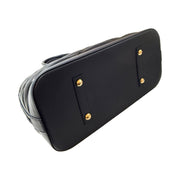 Louis Vuitton - Navy Malletage Lambskin Alma GM