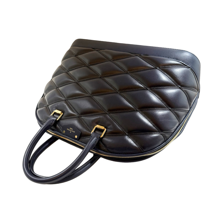 Louis Vuitton - Navy Malletage Lambskin Alma GM