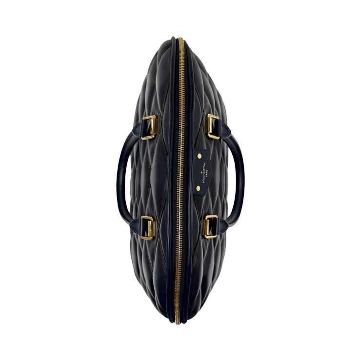 Louis Vuitton - Navy Malletage Lambskin Alma GM