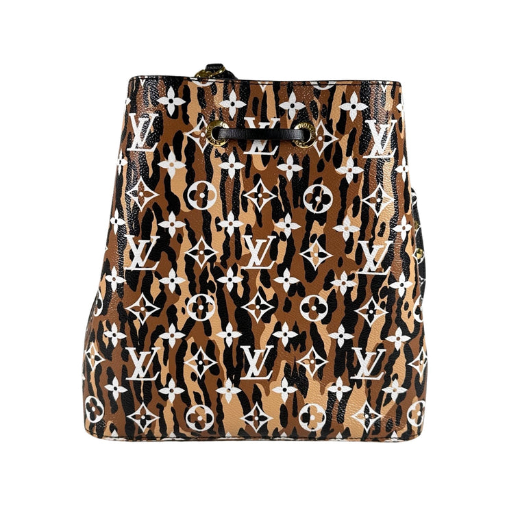 Louis Vuitton - NeoNoe Handbag Limited Edition Jungle Monogram Giant