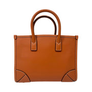 MCM - Munchen Spanish Leather Mini Tote In Cognac