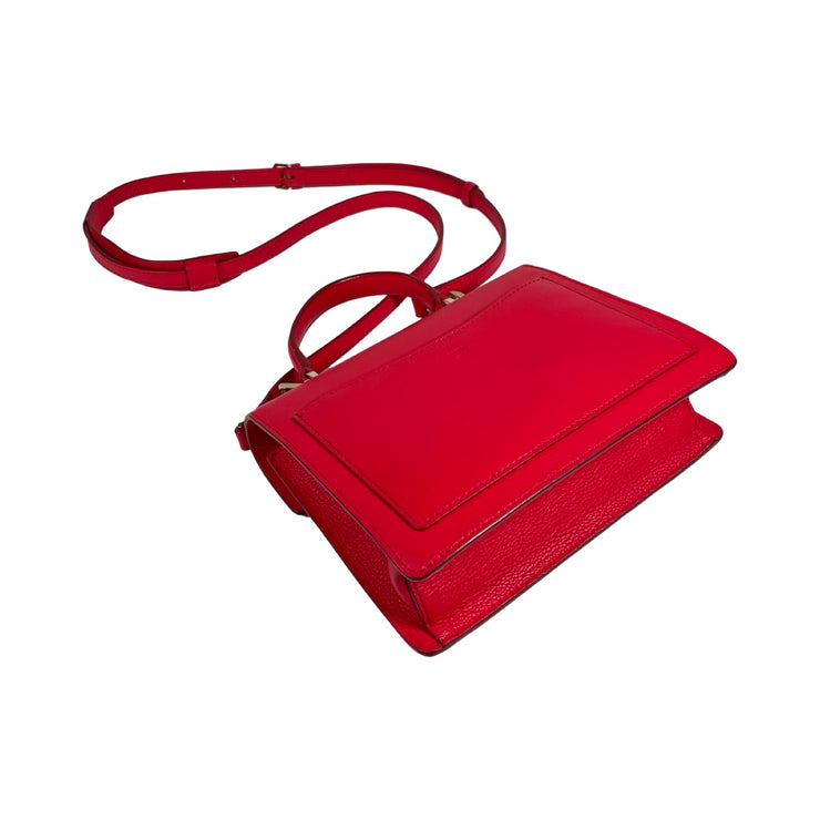 MCM - Patricia Studded Red Leather Crossbody