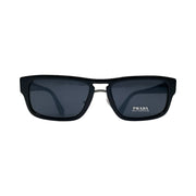 Prada - Black Acetate Unisex Sunglasses
