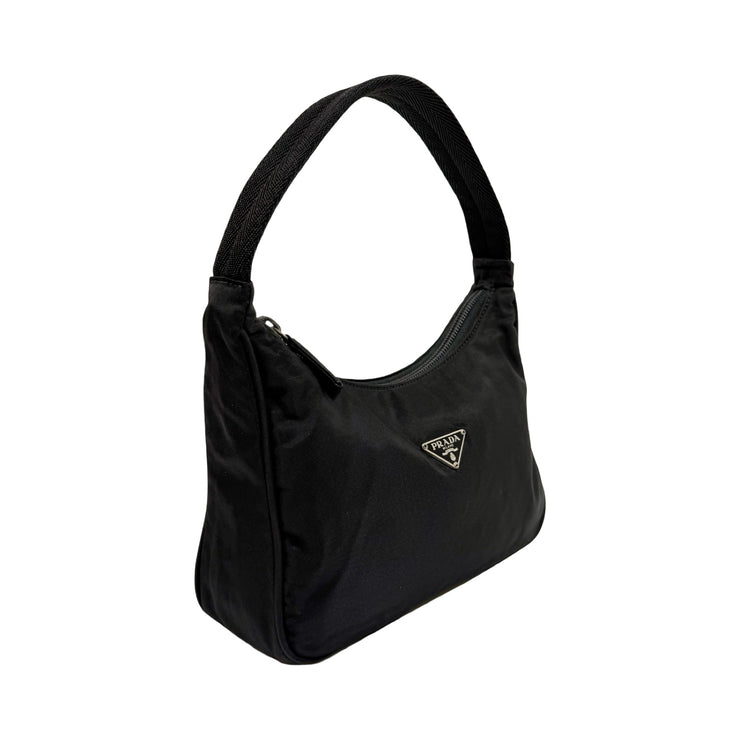 Prada - Black Tessuto Mini Pochette