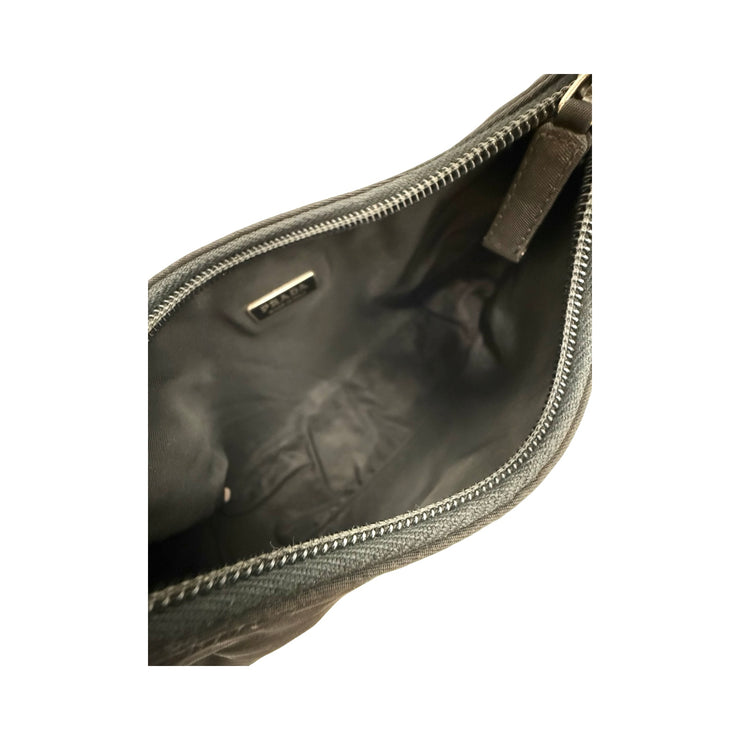 Prada - Black Tessuto Mini Pochette